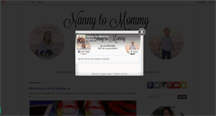 Desktop Screenshot of nannytomommy.com